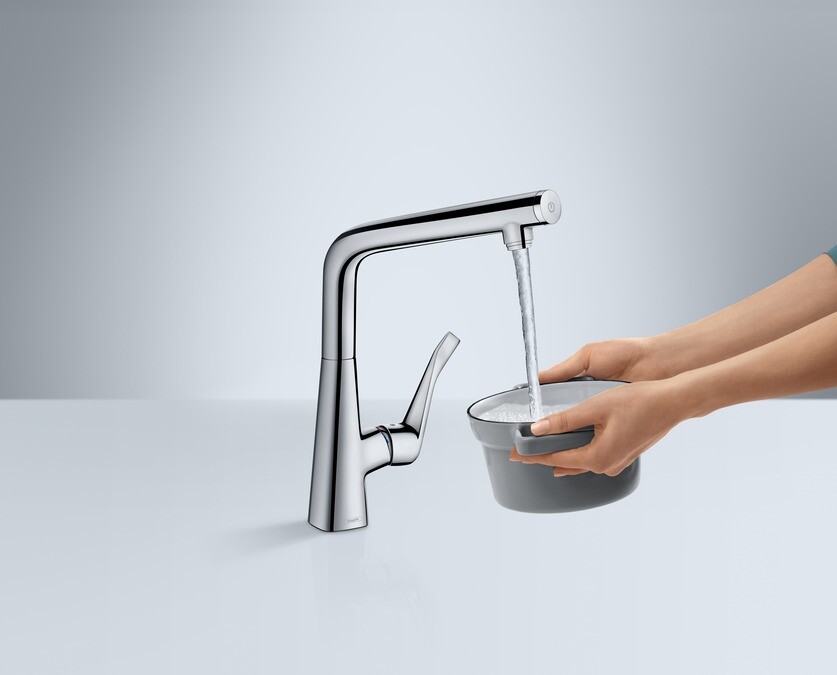 Hansgrohe Metris Select 14883000 смеситель для кухни хром