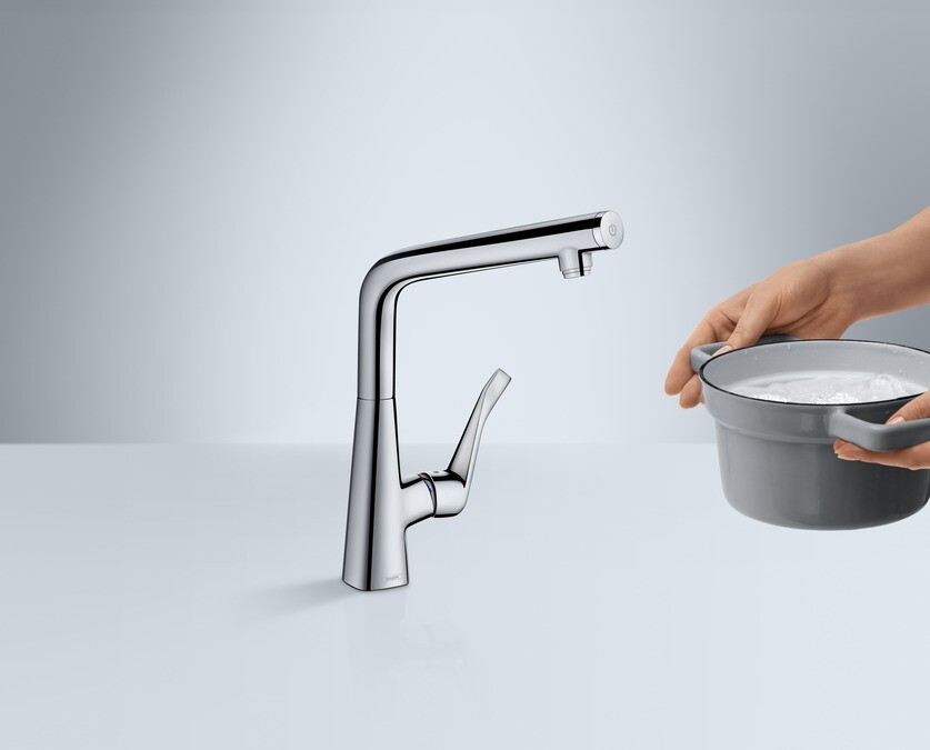 Hansgrohe Metris Select 14883000 смеситель для кухни хром