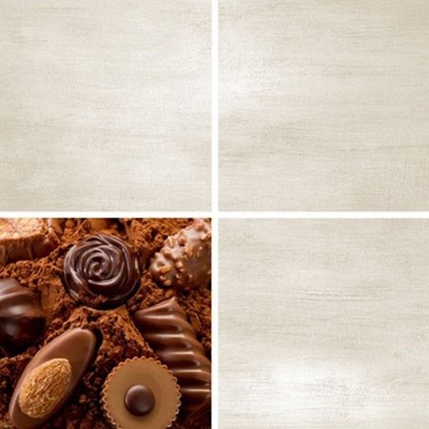Нефрит Акварель шоколад 20х20см декор настенный коричневый