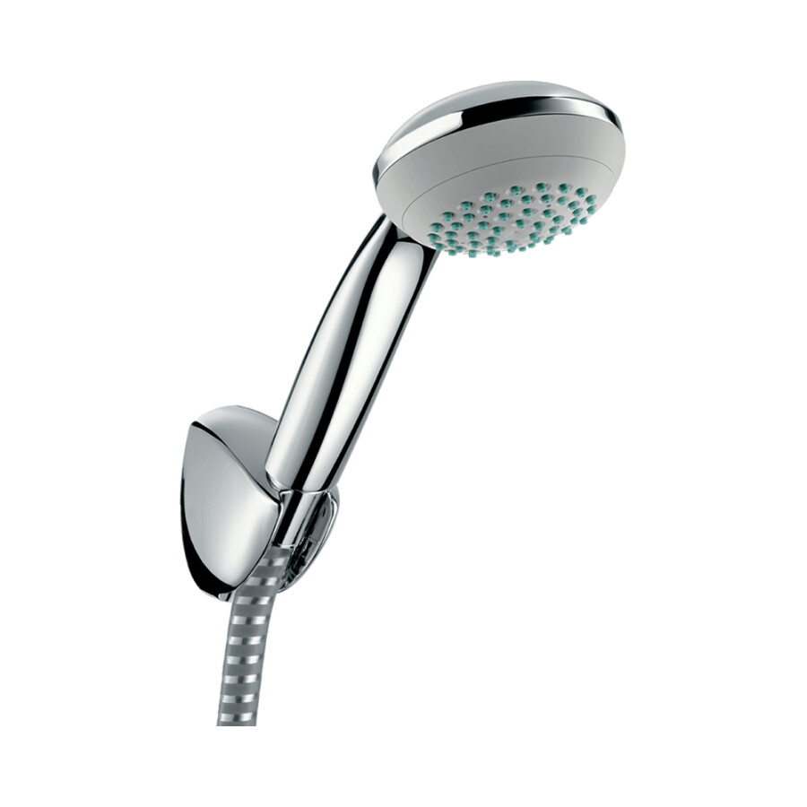 Hansgrohe Crometta 85 Душевой набор Mono с держателем и шлангом 160 см хром 27577000