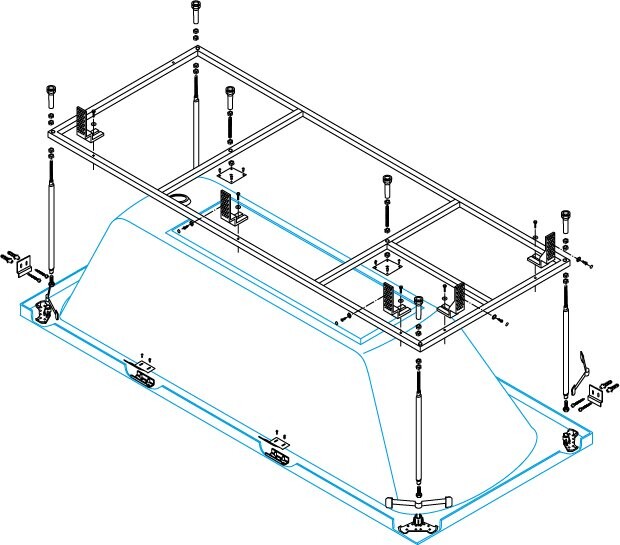 Cezares METAURO-Central-MF Каркас