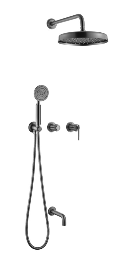 Душевая система Boheme Eterna Gun Metal 174-2-GM