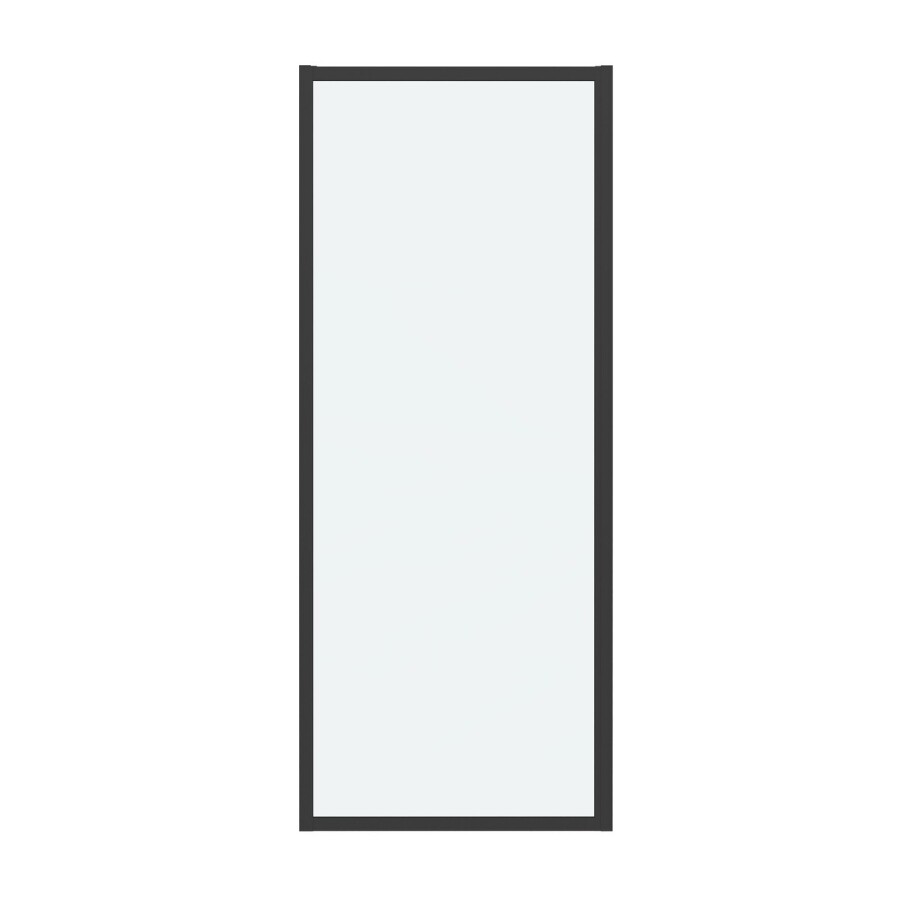 Боковая стенка Grossman Cosmo 200.K33.02.90.21.00 (90х195) черный матовый,стекло прозрачное, 1 место