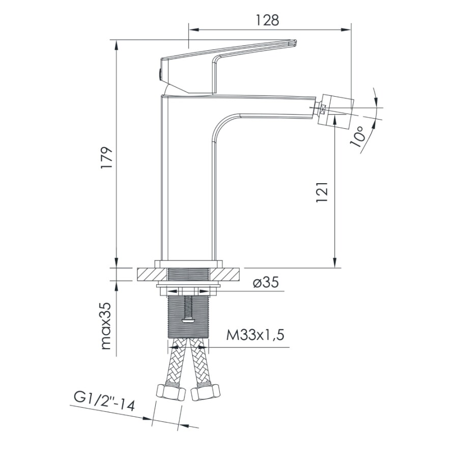 Imprese Grafiky ZMK061901070 смеситель для биде