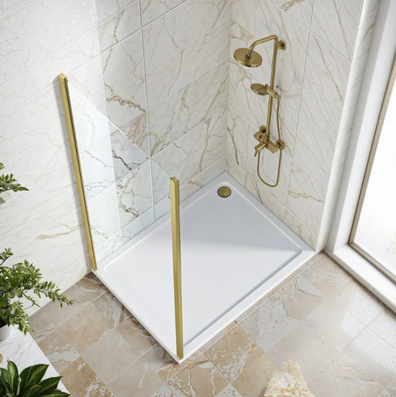 BAS Lite SP-80-C-BG Боковая панель 800х1900 Брашированное золото ЛТ00049