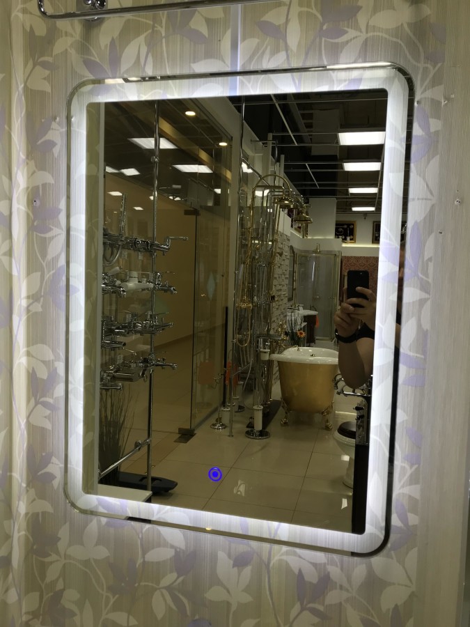 Зеркальное полотно BelBagno 90*80 SPC-900-800-LED