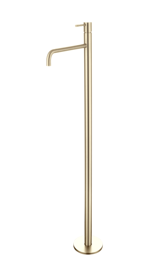 Смеситель для раковины напольный Boheme Uno Matt Gold 107-MG