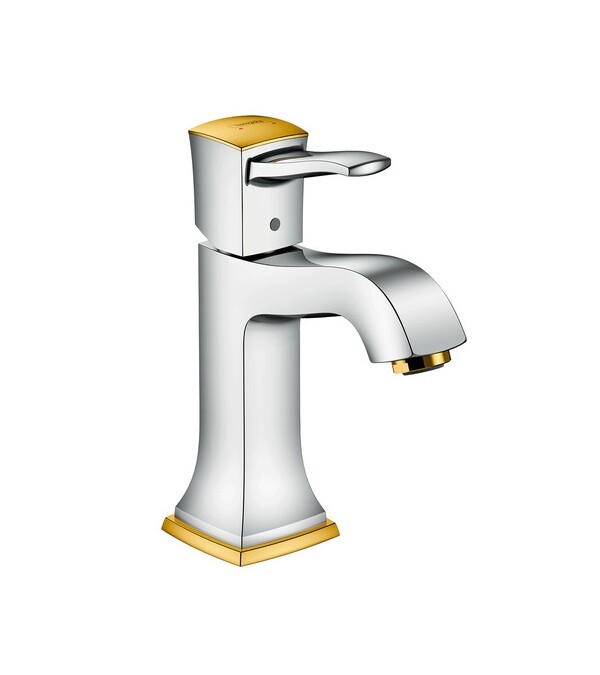 Hansgrohe 31300090 Metropol Classic смеситель для раковины хром/золото