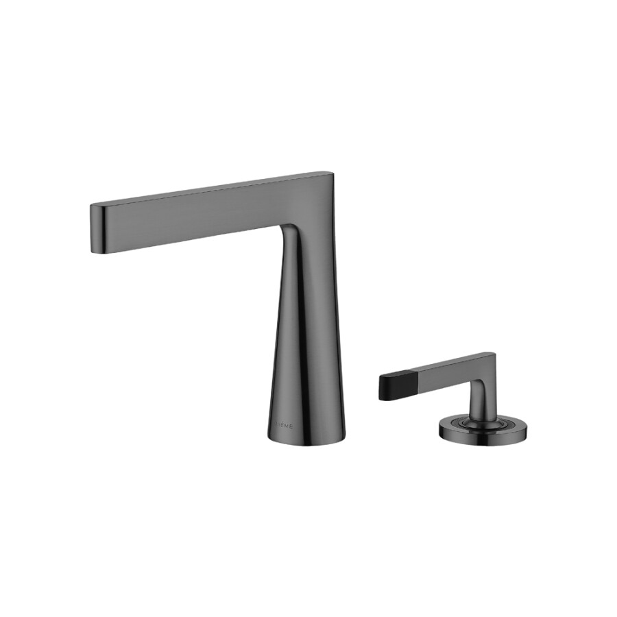 Смеситель для раковины 2х-позиционный Boheme Duo Gun Metal 161-GM