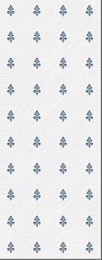 Азори Chateau Grey Lis декор настенный 20x50 см