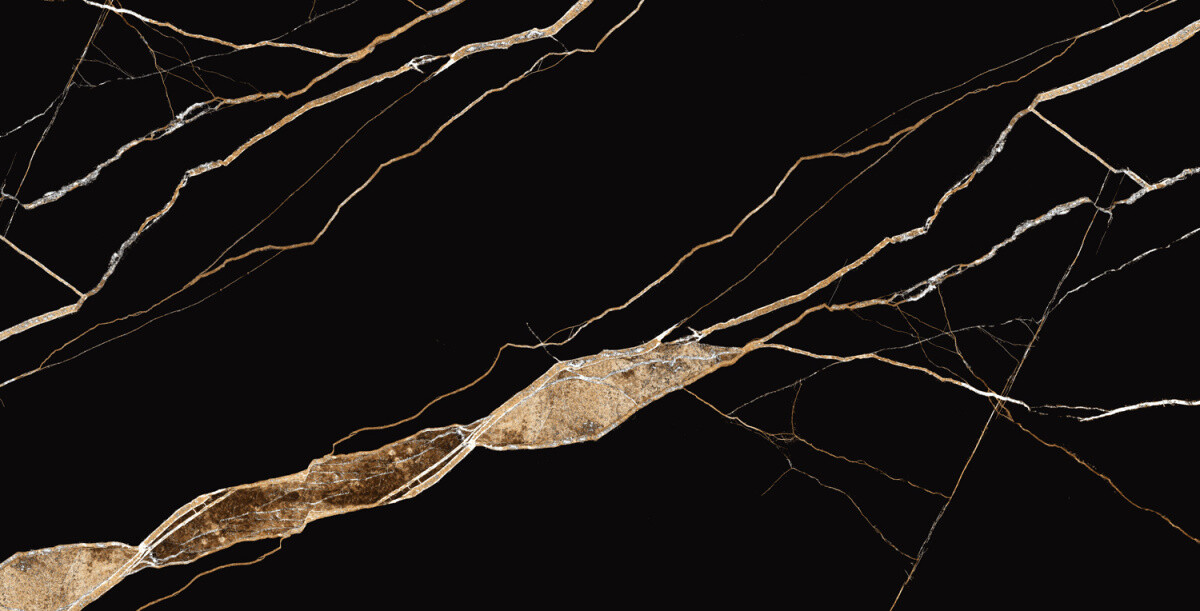 Керамогранит Azario Volcano Black 60x120 High Glossy P3110821120HG