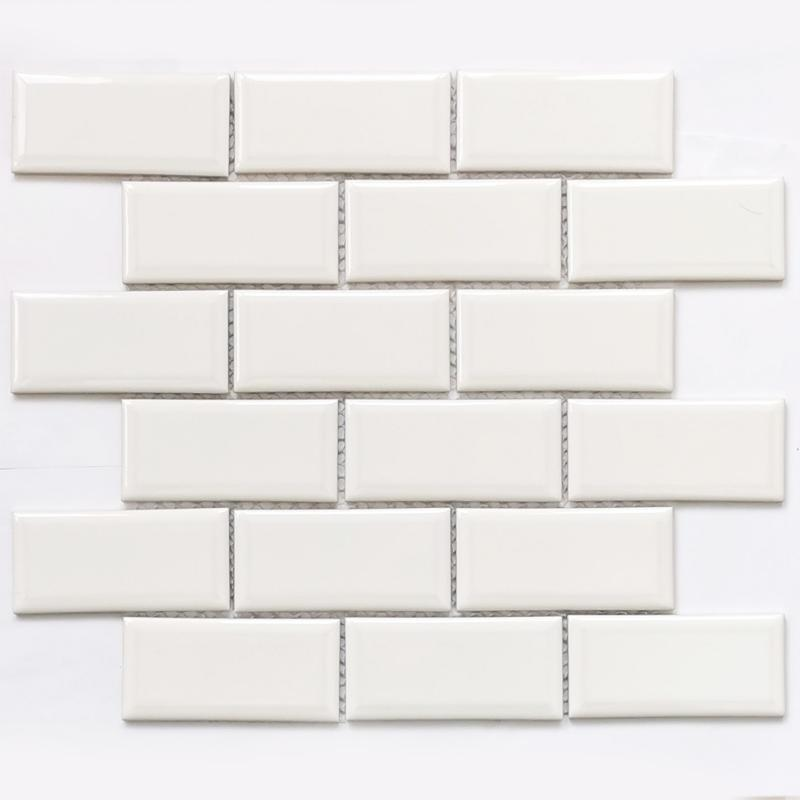 Bonaparte Brick White мозаика керамогранитная 29х29 см