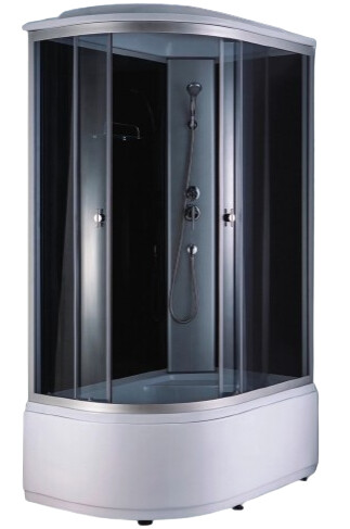 Душевая кабина Loranto 1200x800x2150 поддон 40 см Правая CS-887EATM/B-120