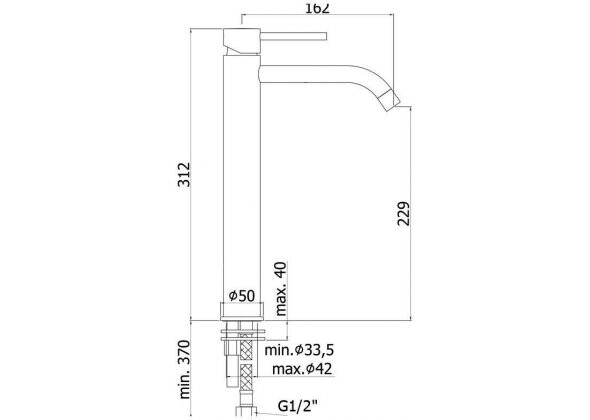 Paffoni Light LIGX081NKNSP смеситель для раковины никель