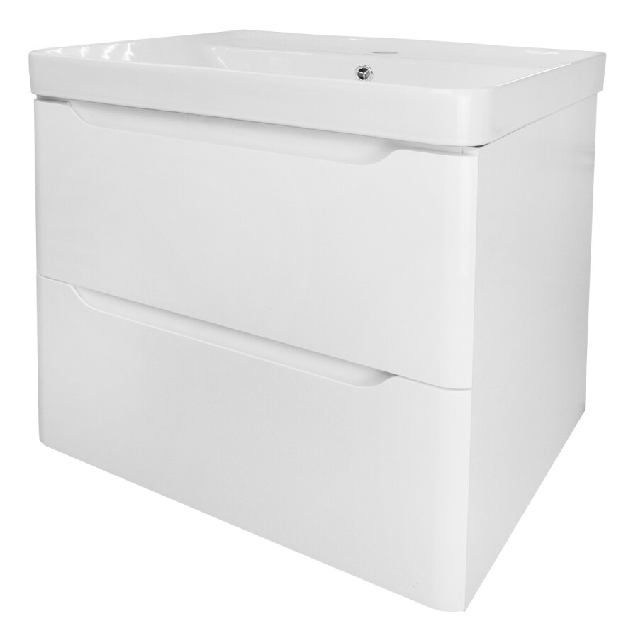 Комплект Тумба Azario Lotos 60/2 615*480*570 подвесная с раковиной Monte 60 CS00083929