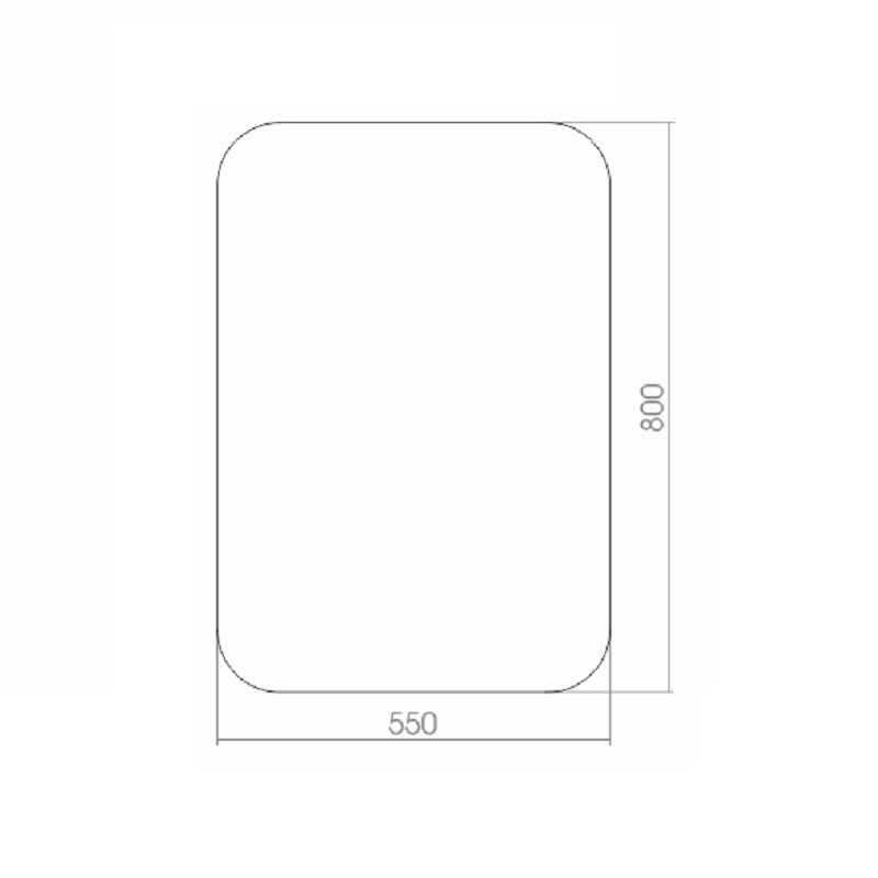Зеркальное полотно Loranto Выбор 55*80 00061864