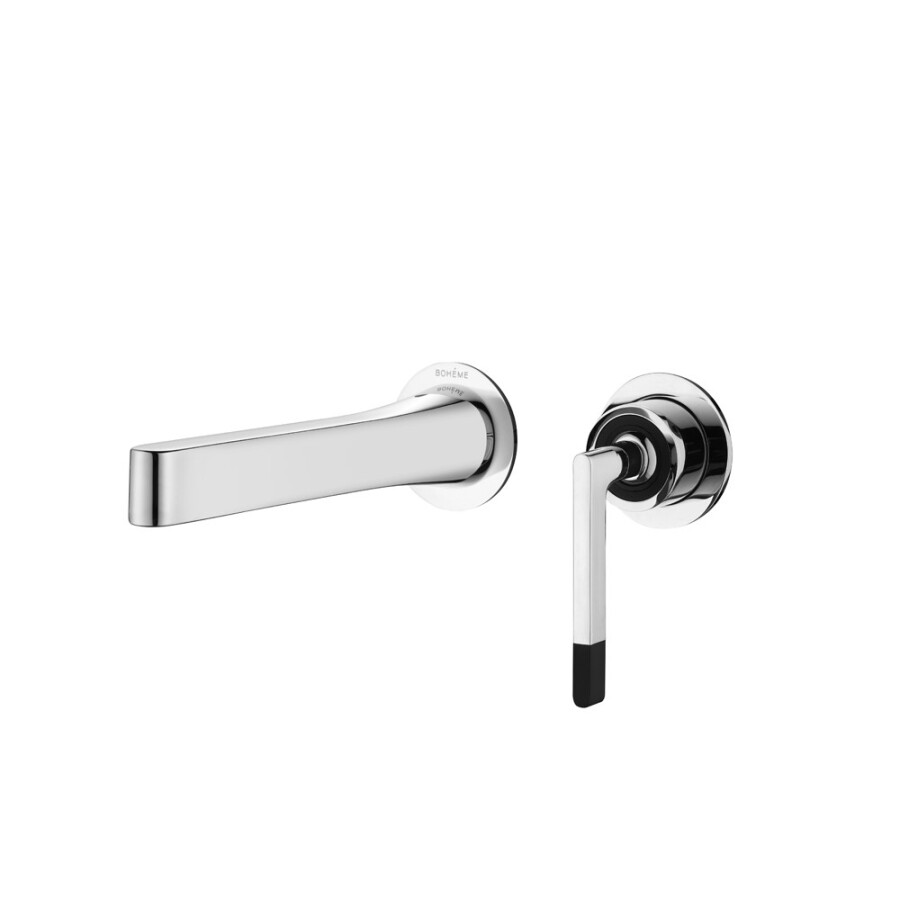 Смеситель для раковины из стены 2х-позиционный Boheme Duo Chrome 165-CR