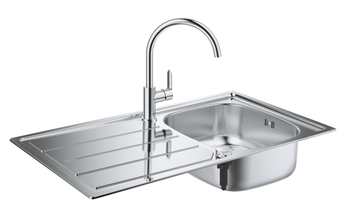 Grohe K200 45-S 86*50 мойка кухонная и смеситель для кухни Bau Edge 31562SD0