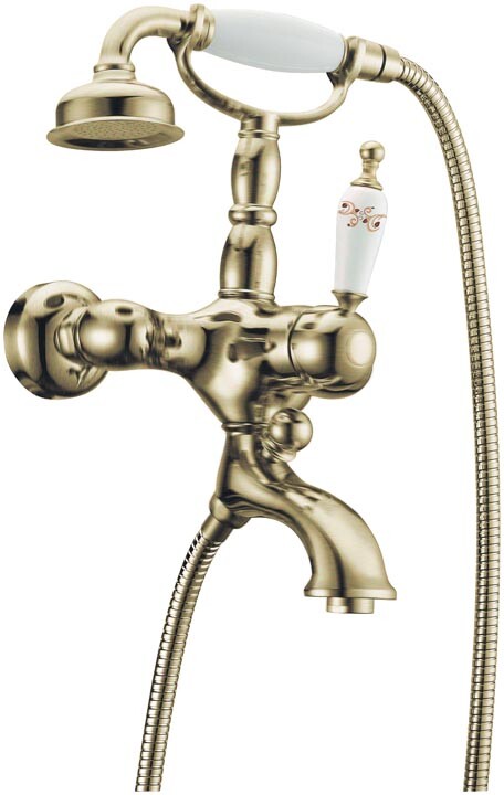 Смеситель для ванны с душевым комплектом Boheme Provanse смесители Бронза 363