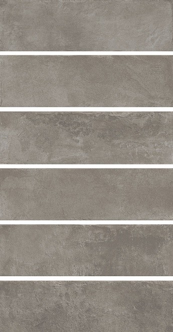 Kerama Marazzi Маттоне 8х28 см плитка настенная серая матовая 2911