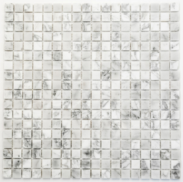 Bonaparte Toronto (POL) 30х30 см мозайка из натурального камня серо белая