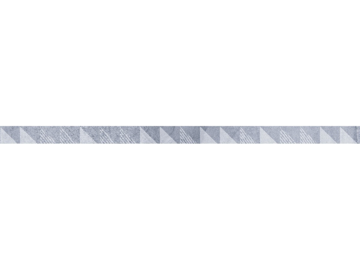 Lasselsberger Вестанвинд бордюр голубой 60x2 см поверхность матовая 1506-0023-1001