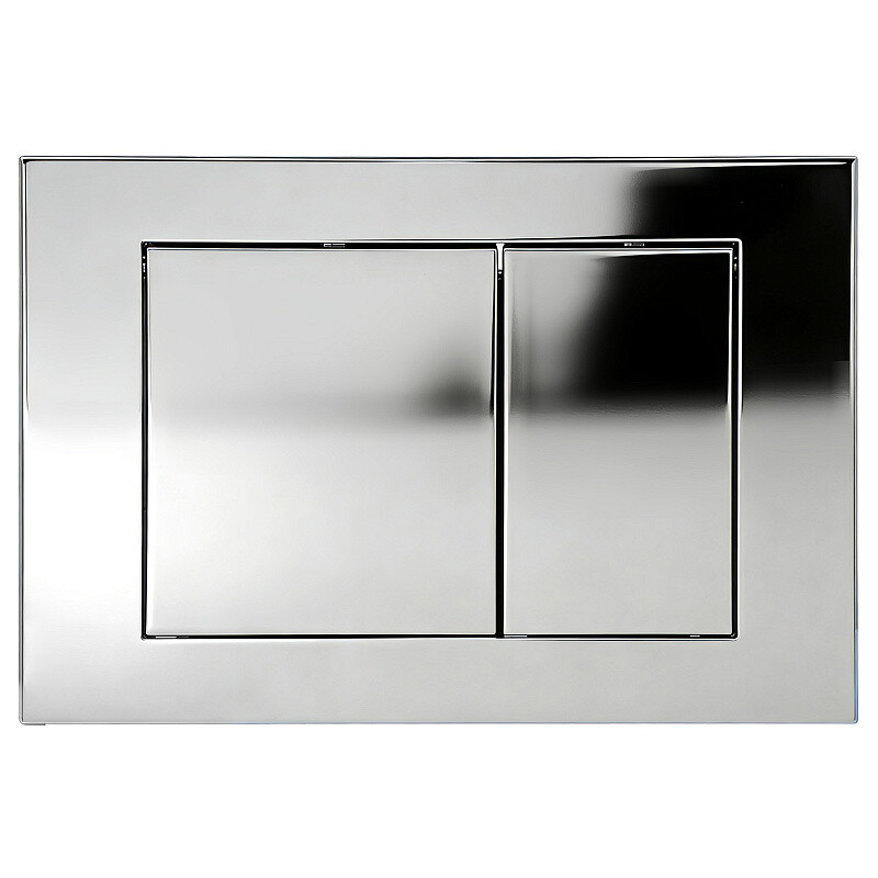 Кнопка смыва для инсталляции 225x155x5 Azario AZ-ABS F-CH хром