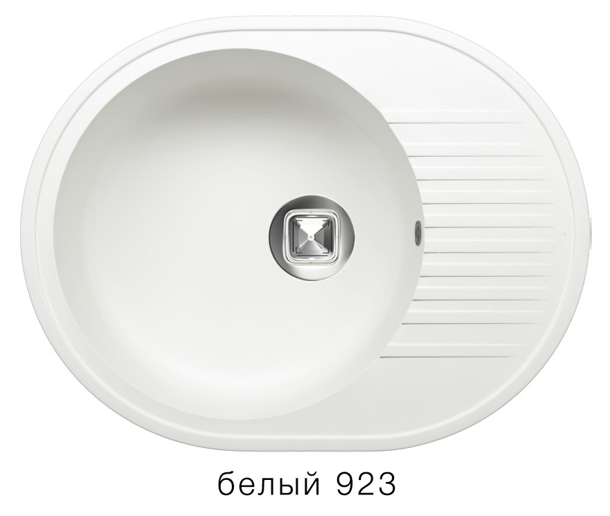 Tolero R-122 кухонная мойка белый 45.5 х 57.5 см