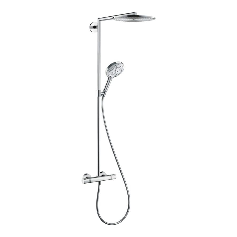 Hansgrohe Raindance Select Showerpipe 300 душевая система с термостатом хром 27114000