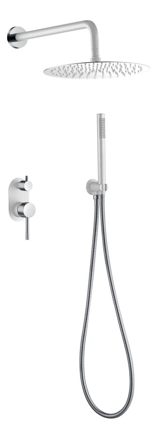 Душевая система Boheme Uno Белый / Хром 464-WCR
