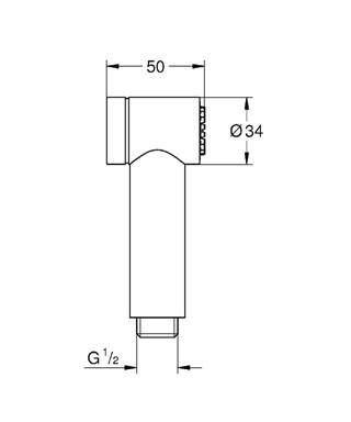 Grohe Sena Trigger Spray 35 26328000 гигиенический душ