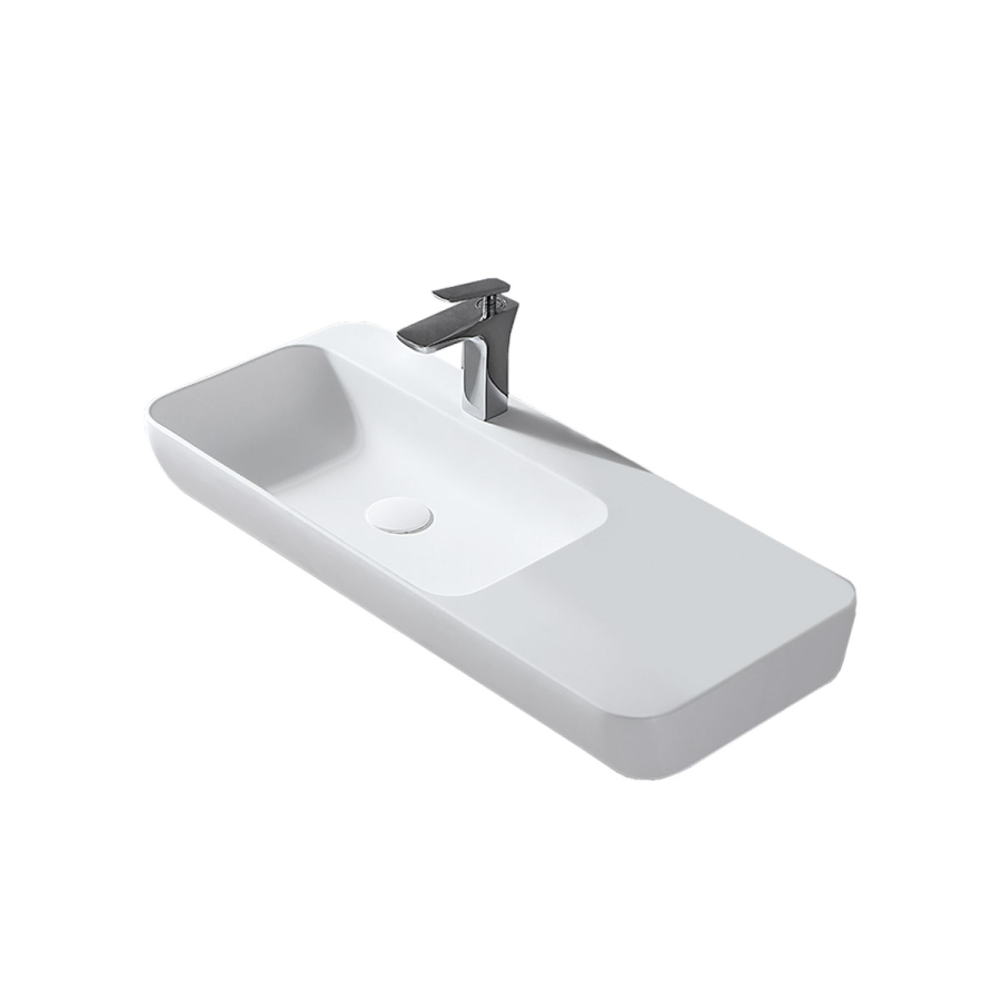 Vincea Solid Surface раковина 90х40 см подвесная VWB-6S590MW