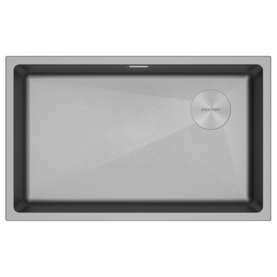 Кухонная мойка LUMI 74 UNI-SKEW LU74SK-GRM