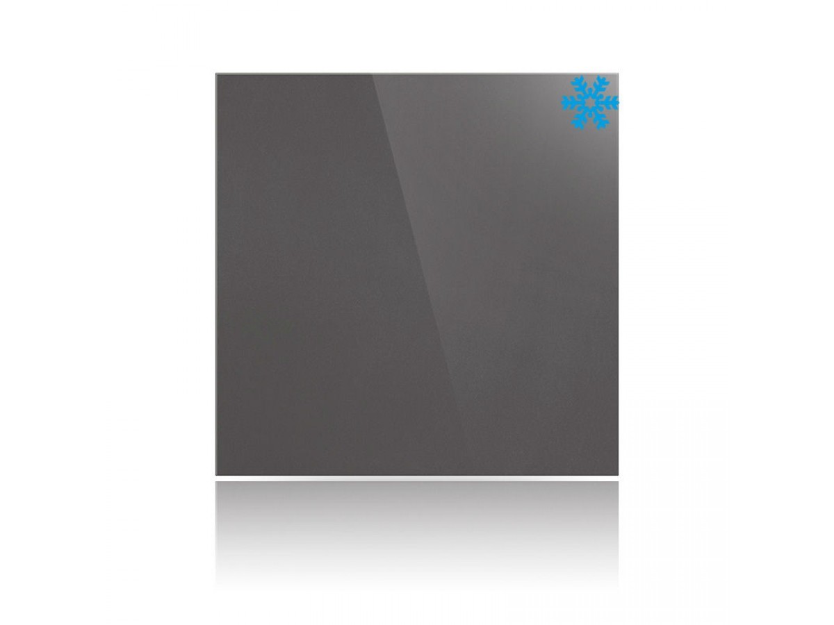 CersanitГрес полированный черный 60x60 см поверхность матовая