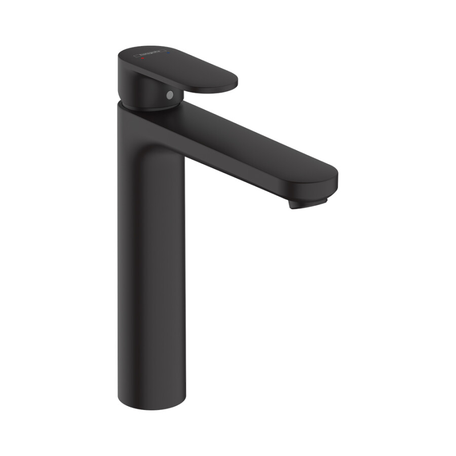 Hansgrohe Vernis Blend Смеситель для раковины 190 со сливным гарнитуром черный матовый 71552670