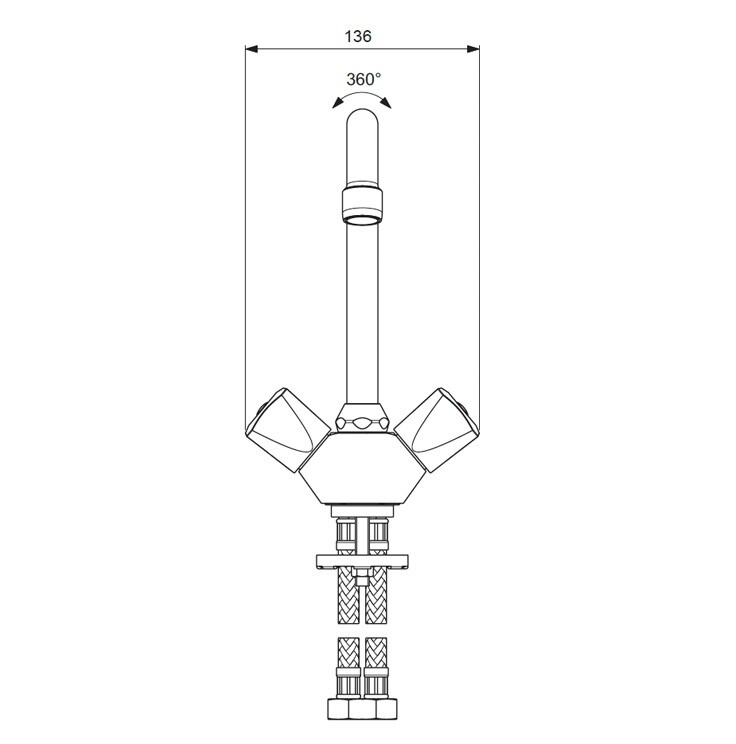 Vidima Practice BA227AA смеситель для раковины