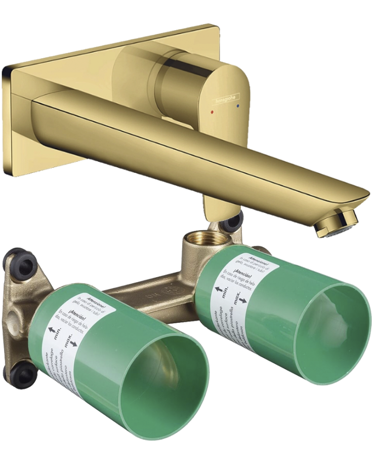 Hansgrohe 71734990S Set HG Talis E смеситель для раковины скрытого монтажа (71734990+13622180), полированное золото