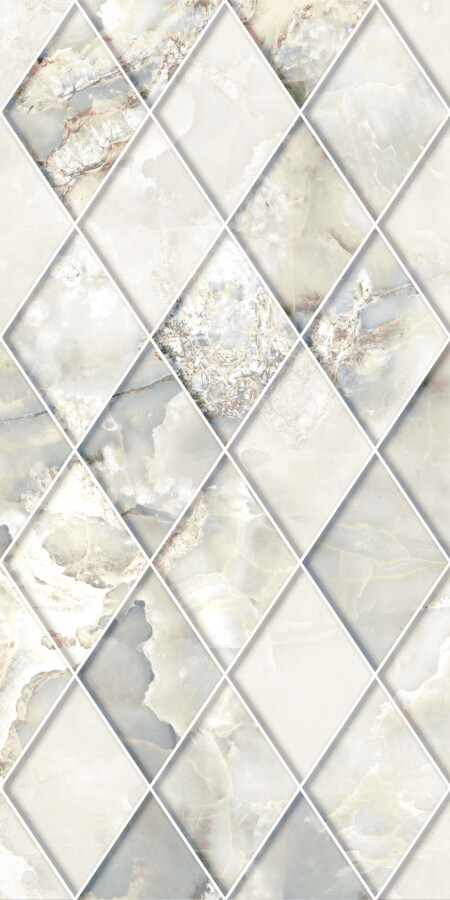 Плитка настенная 5 SE 0146 Eurotile Selesta Grey Decor 25x50
