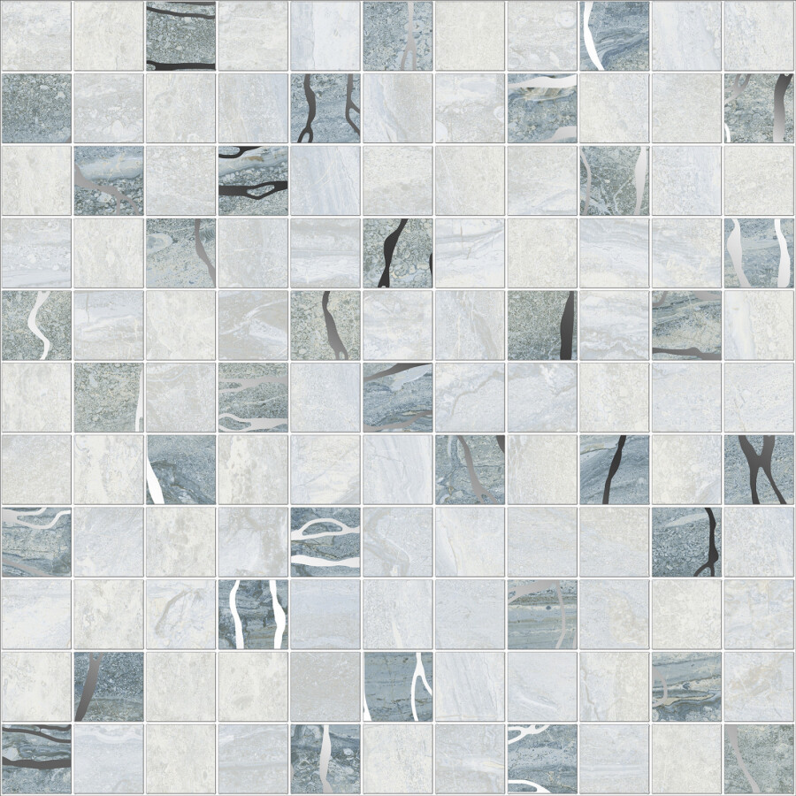 Delacora Mosaic Crystal декор 305*305 DW7CRT01