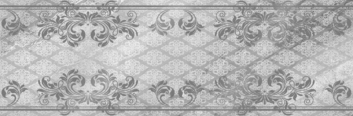 Плитка настенная 775 Eclipse Grey Декор 29,5х89,5