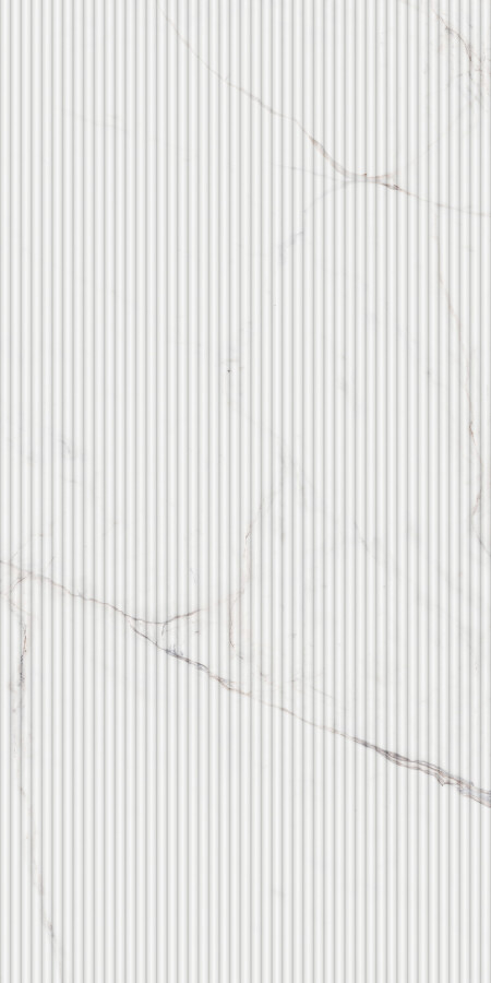 Керамическая плитка Kerama Marazzi Прованс Марсель Белый глянцевый структура обрезной 60x119,5x1 KM6012B0410R