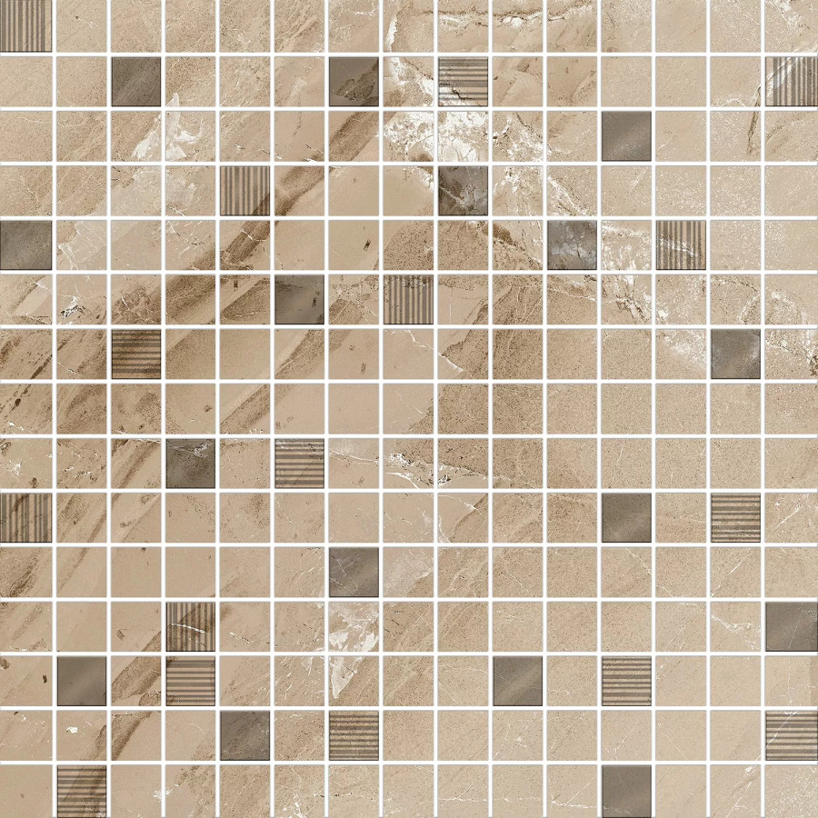 Плитка настенная 774 Eclipse Beige Мозаика 29,5х29,5