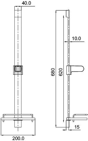 Iddis S316101 Душевая штанга