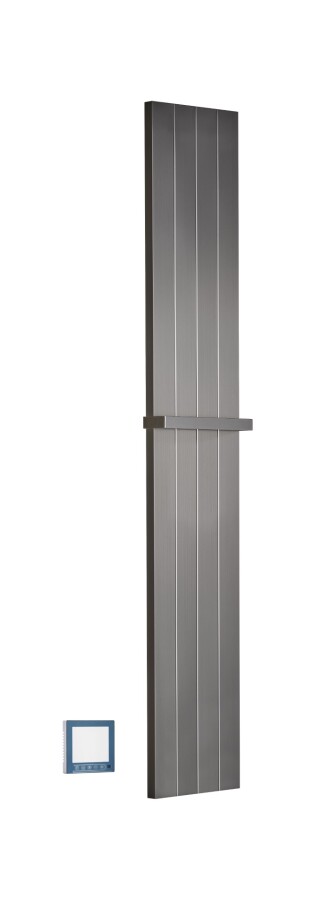 Полотенцесушитель электрический 140W Boheme Flat Gun Metal 725-GM
