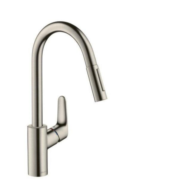 Hansgrohe Focus 31815800 смеситель для кухни сталь