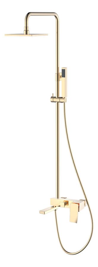 Душевая система Boheme Q GoldGold.2 с изливом 148-GG.2