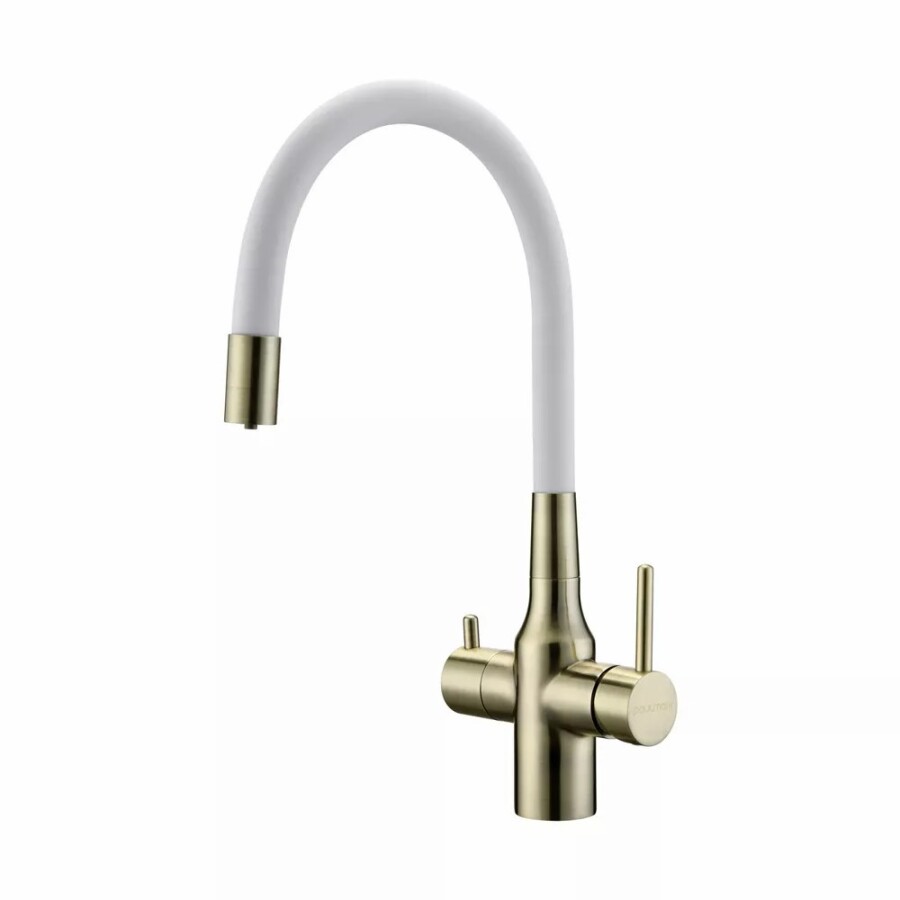 Смеситель для кухни под фильтр с гибким изливом Salix Sa213419-BRw