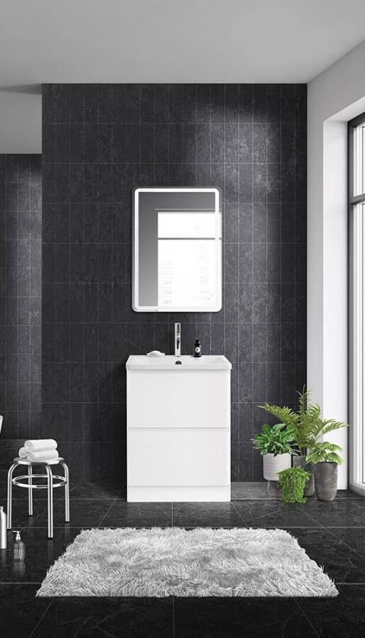 BelBagno ALBANO-600-2C-PIA-BL Тумба напольная с раковиной