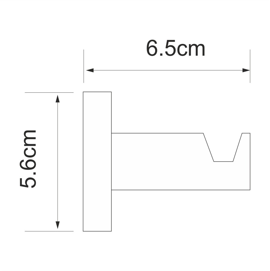 WasserKRAFT Isen K-4023 Крючок хром