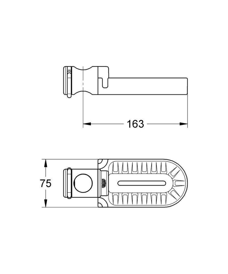 Grohe Relexa Plus 28631000 мыльница